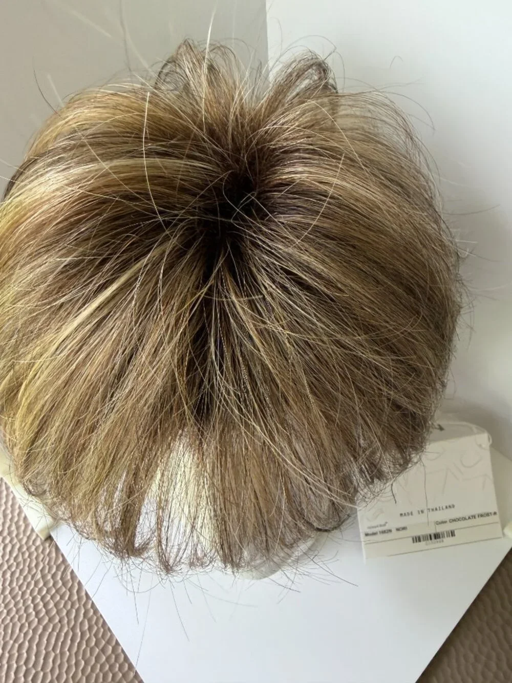 Noriko NORI in Chocolate Frost R, Petite/Avg Cap, Synthetic Wig, NWT